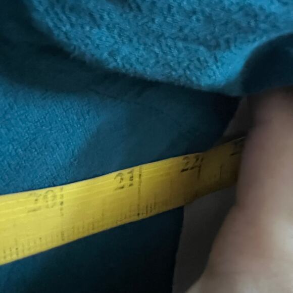 Soft Surroundings Blue Embroidered Tunic Top Boho Cottagecore Artsy Medium - Picture 7 of 7